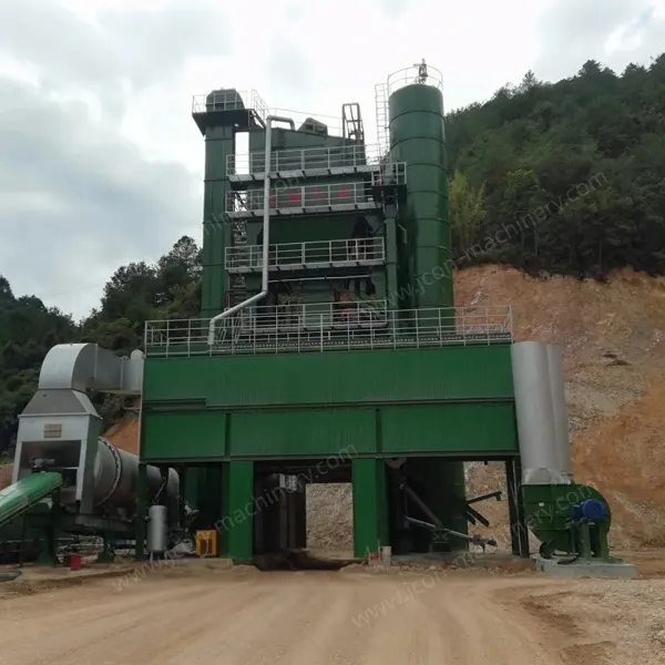 Planta de mezcla asfáltica ecológica de ciclo discontinuo forzado